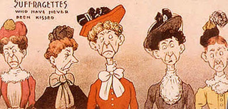 Illustration for article titled Old Cartoon Depicts Suffragettes as Saw-Toothed Crones